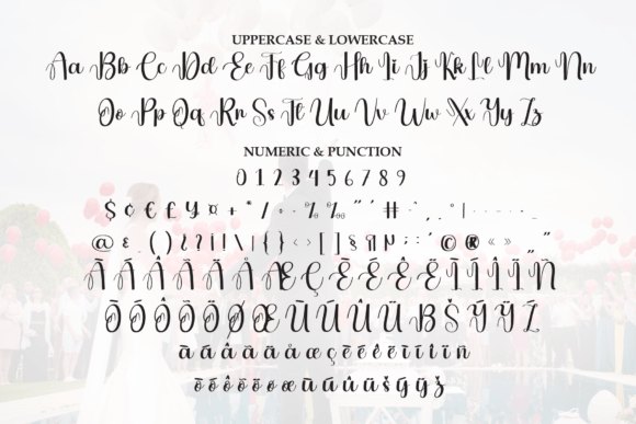 Happy Wedding Font - Preview 6