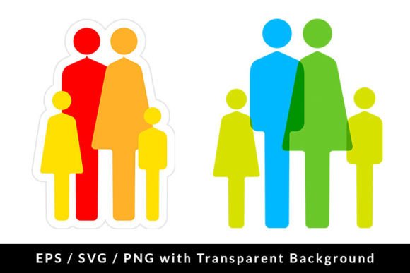 Human Family Icon Symbol SVG EPS PNG
