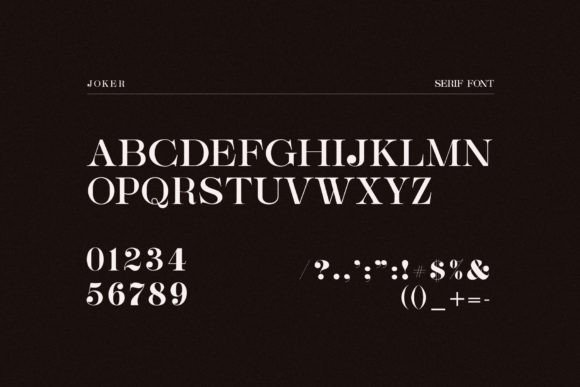 Joker Font - Preview 5