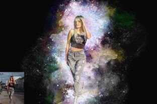 Magic Dust Effects Magic Dust Effect Photoshop Action Graphic by hmalamin8952 · Creative ...
