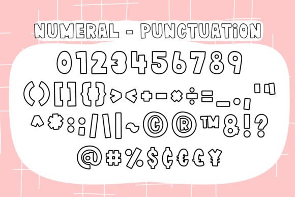 Morning Pancake Font PNG with transparent background - Preview 5