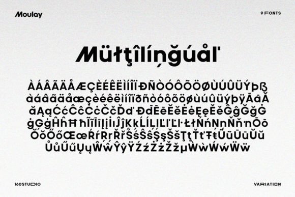 Moulay Font PNG with transparent background - Preview 1