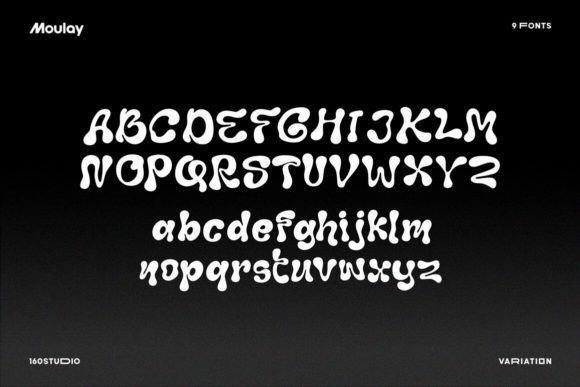 Moulay Font PNG with transparent background - Preview 5