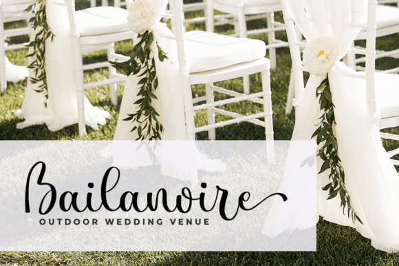 Paradisa Font PNG with transparent background - Preview 3