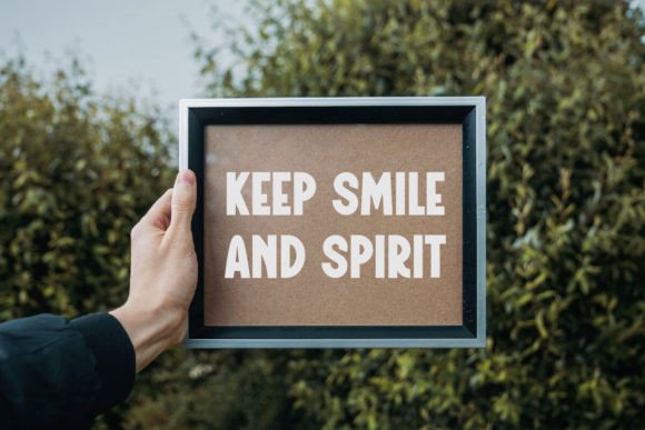 Reaction Font PNG with transparent background - Preview 2
