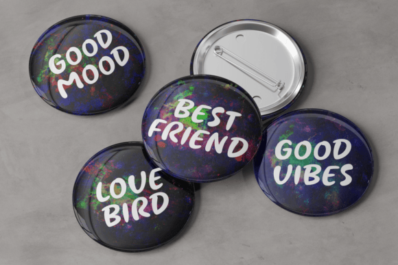 Simple Friend Font PNG with transparent background - Preview 3