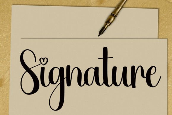 Autography Font - Preview 2