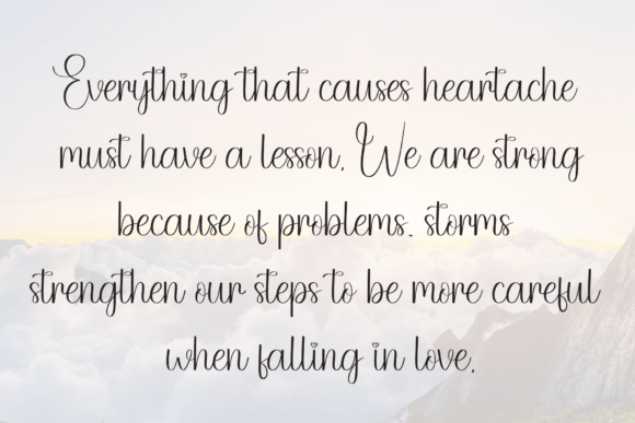 Beauty Heart Font - Preview 5