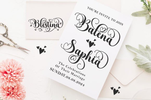 Blestina Font - Preview 2