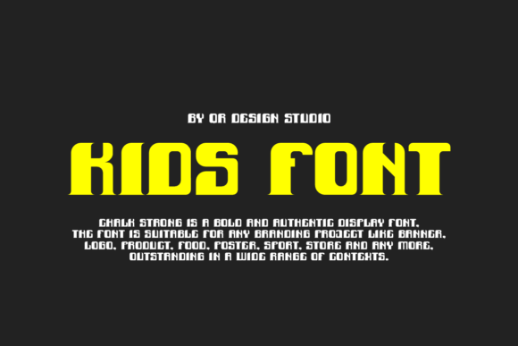 Chalk Strong Font - Preview 1