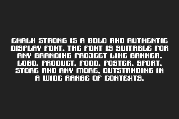 Chalk Strong Font - Preview 3