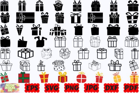 Christmas Presents SVG | Christmas Gift