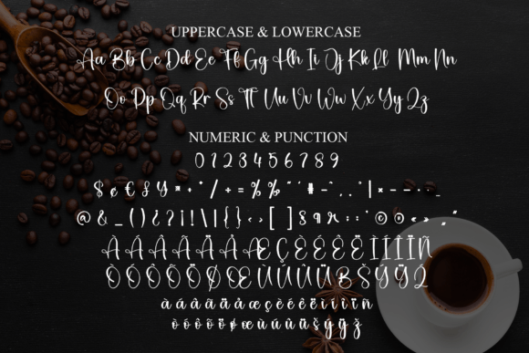 Coffee Font - Preview 6