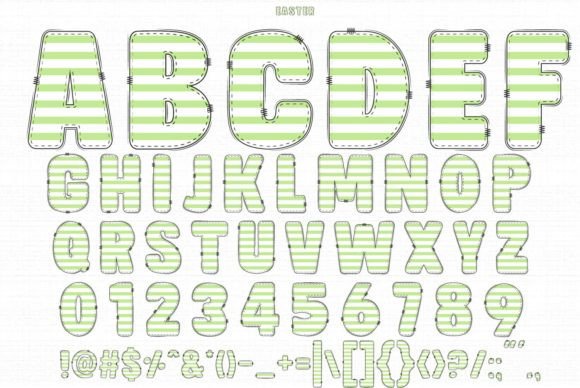 Easter Font - Preview 2