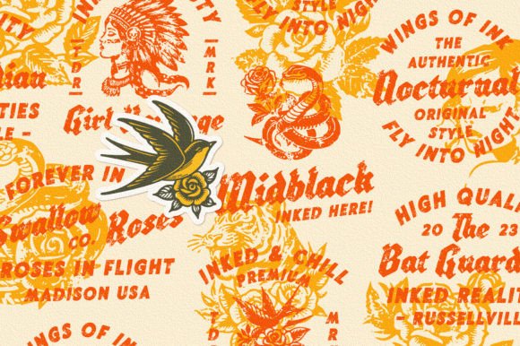 Hintdake Font PNG with transparent background - Preview 5