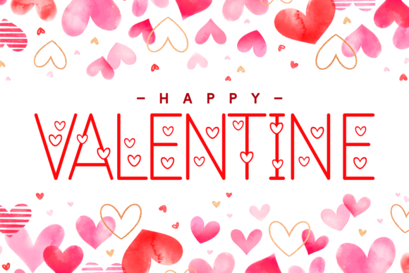 Love Serlin Font PNG with transparent background - Preview 1