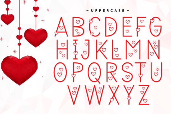 Love Serlin Font PNG with transparent background - Preview 5