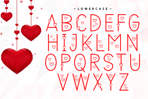 Love Serlin Font PNG with transparent background - Preview 6