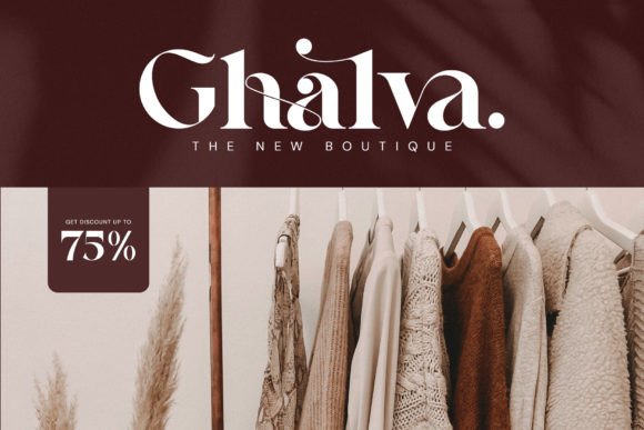 Qilona Font PNG with transparent background - Preview 1