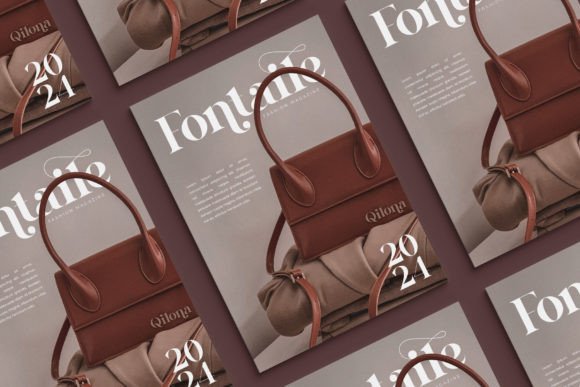 Qilona Font PNG with transparent background - Preview 2