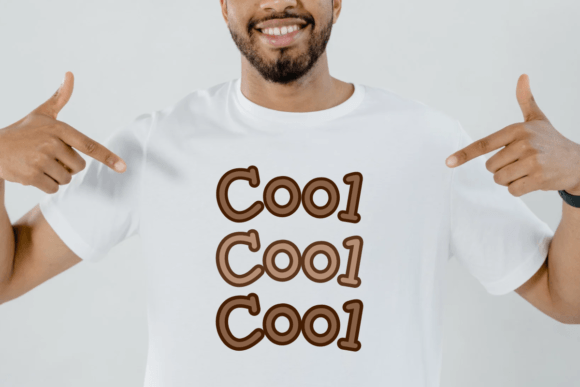 Rose Chocolate Font PNG with transparent background - Preview 5
