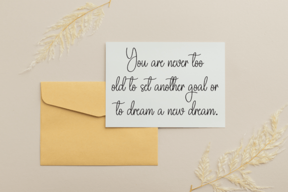 Amelya Calligraph Font - Preview 2