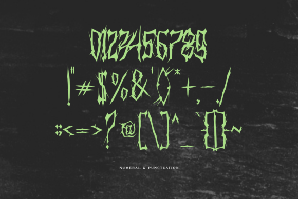 Authorized Font - Preview 2