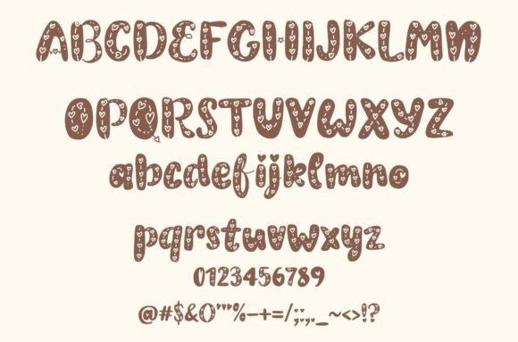 Be Love Font - Preview 5