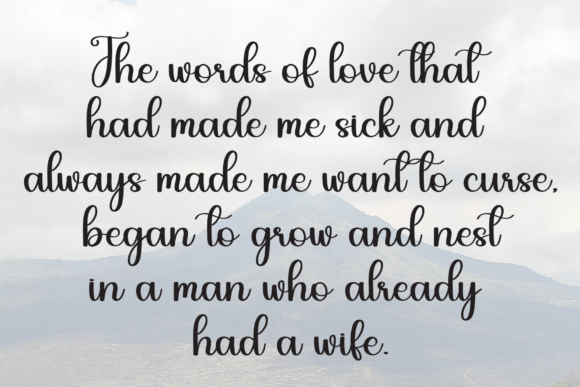 Blissful Father Font - Preview 5