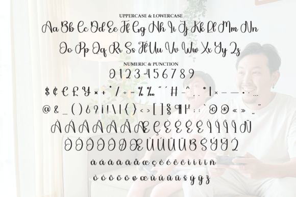 Blissful Father Font - Preview 6