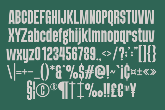 Boruino Font - Preview 6