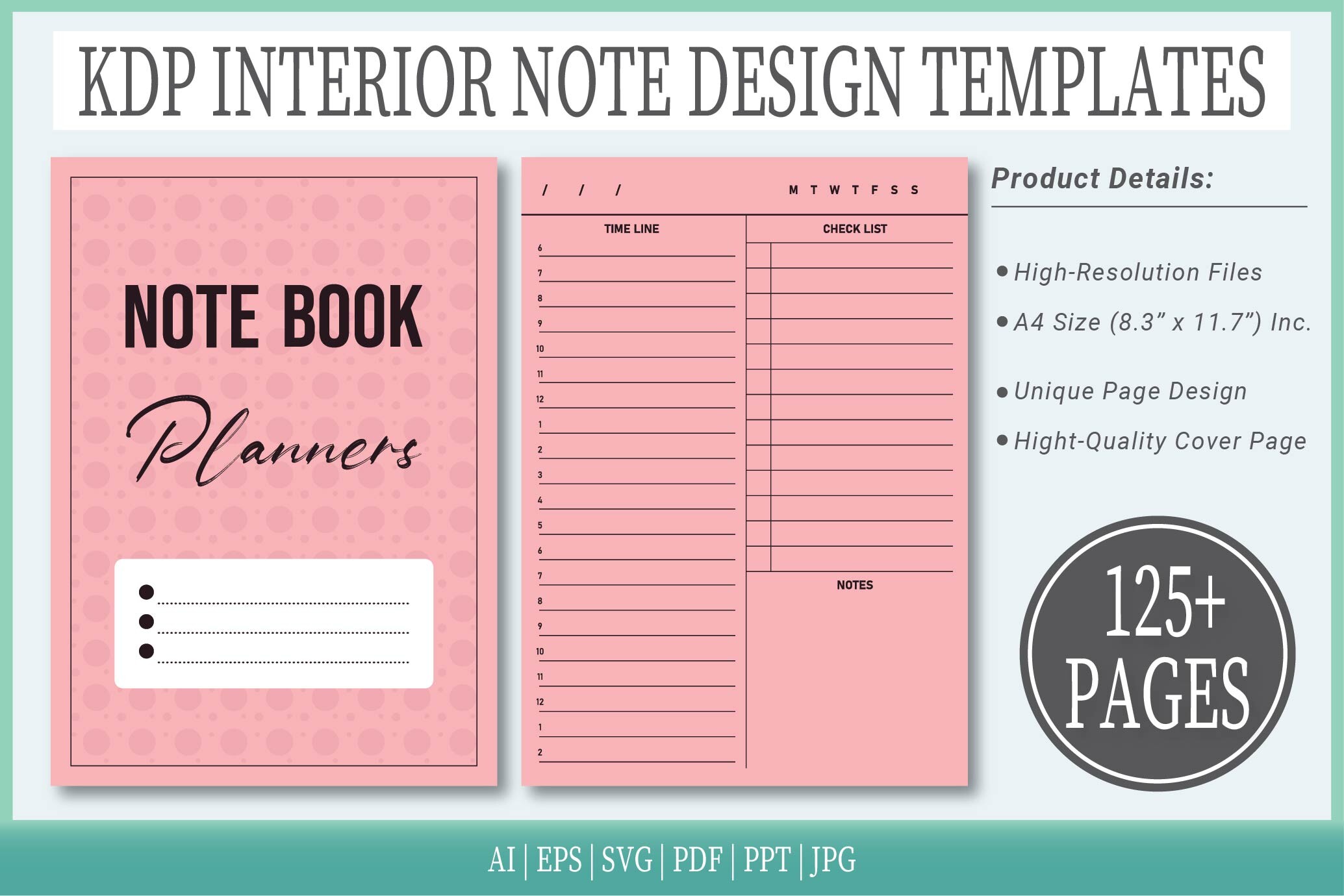 Colorful Notepad Graphic by Finer Designers · Creative Fabrica
