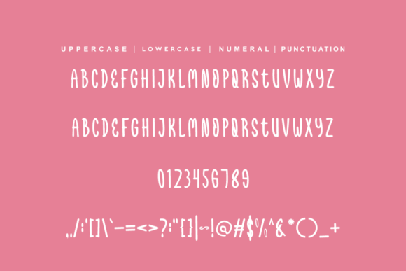 Cute Gerly Font - Preview 4