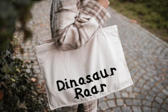 Dinosaurs Roar Font - Preview 4