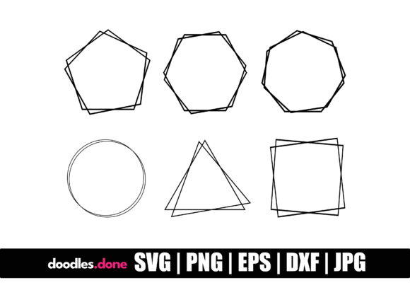 Double Frame Bundle SVG Files