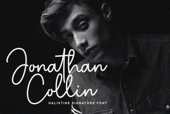 Halistine Signature Font - Preview 1