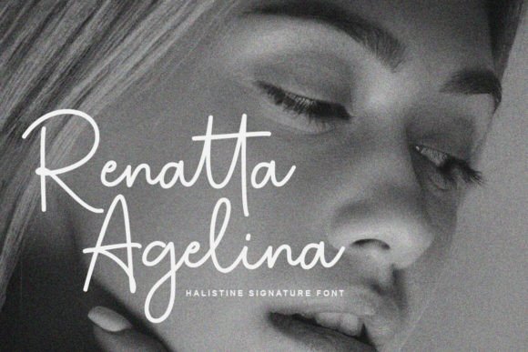 Halistine Signature Font - Preview 4