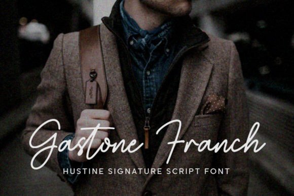 Hustine Font PNG with transparent background - Preview 2