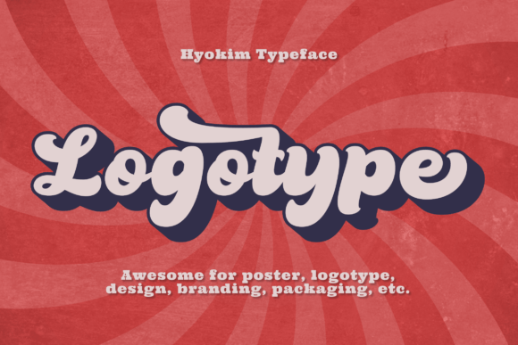 Hyokim Font PNG with transparent background - Preview 4
