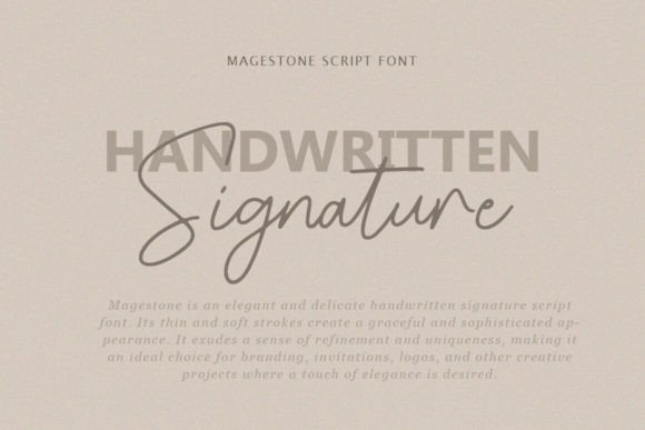 Magestone Font PNG with transparent background - Preview 1