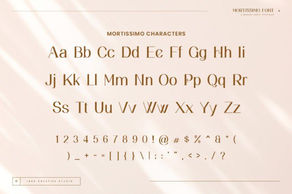 Mortissimo Font PNG with transparent background - Preview 3
