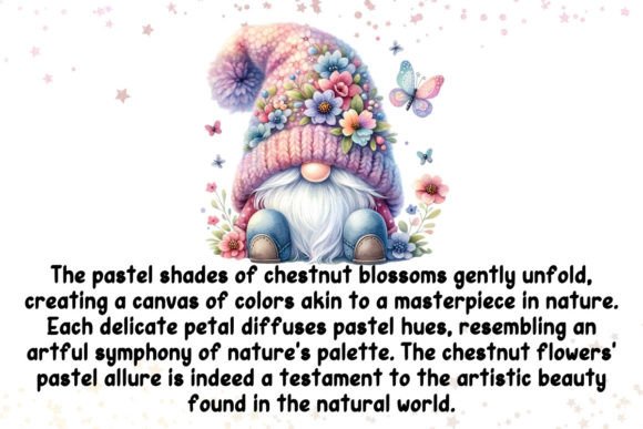 Pastel in Full Bloom Font PNG with transparent background - Preview 1