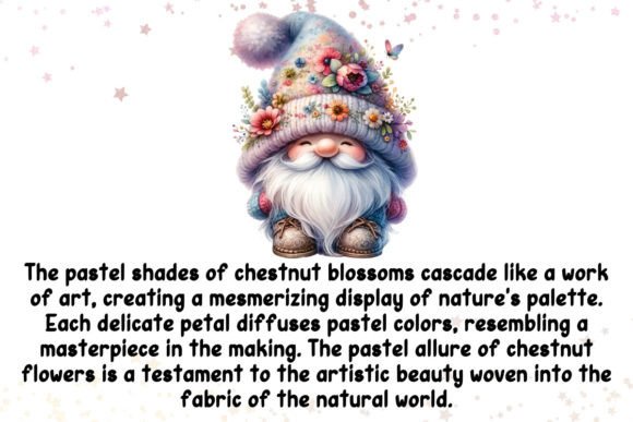Pastel in Full Bloom Font PNG with transparent background - Preview 3