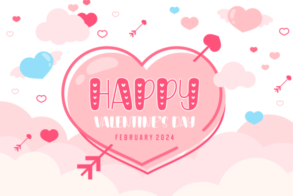 Pinky Loves Font PNG with transparent background - Preview 3