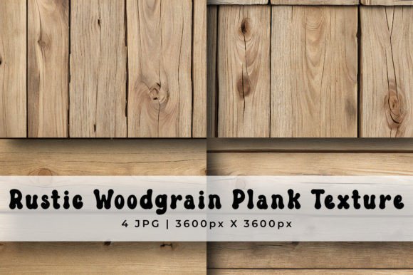 Rustic Woodgrain Plank Textures