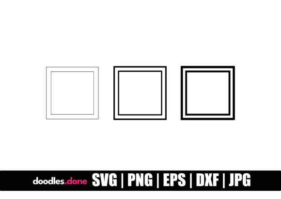 SQUARE Frame SVG