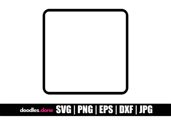 SQUARE Frame SVG
