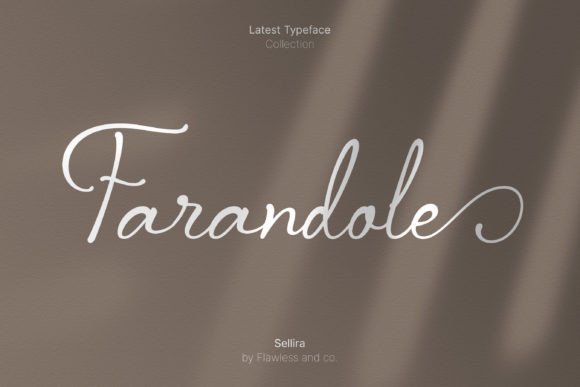 Sellira Font PNG with transparent background - Preview 1