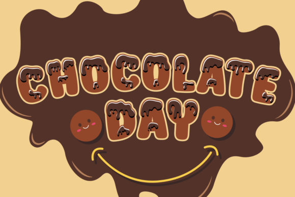 Snow Hooh Font PNG with transparent background - Preview 2