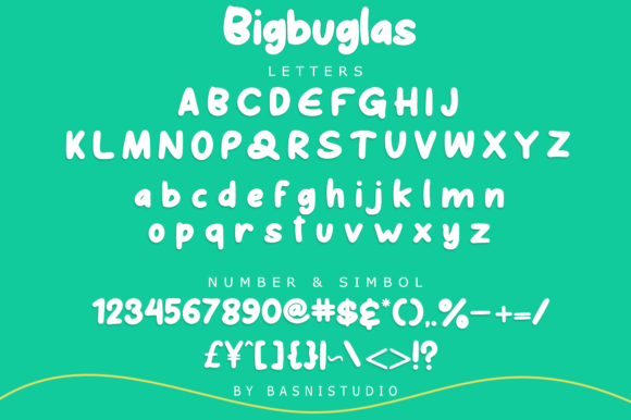 Bigbuglas Font - Preview 5